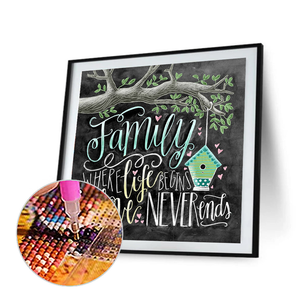 Love Hut - Full Square Drill Diamond Painting 45*45CM