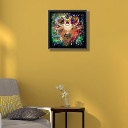 Twelve Constellations - Special Shaped Drill Diamond Painting 30*30CM