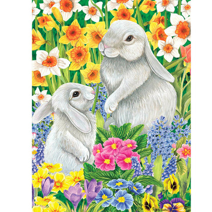 Easter Bunny - Full Round Drill Diamond Painting 30*40CM