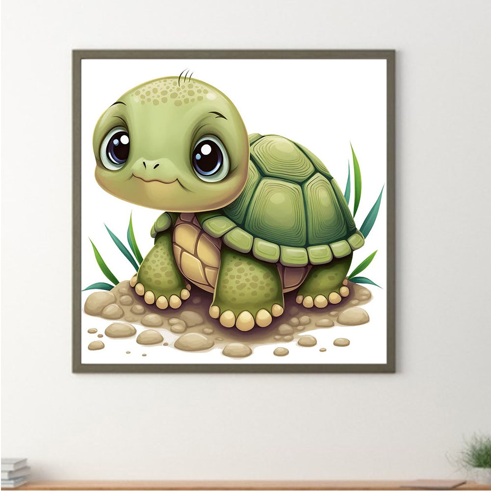 Turtle 30*30Ccm(canvas) full round drill diamond painting