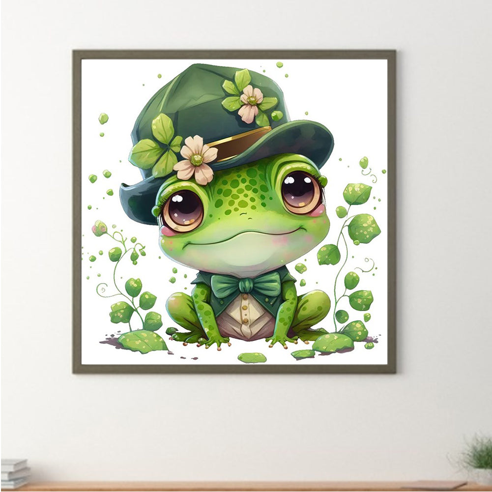 Frog 30*30Ccm(canvas) full round drill diamond painting