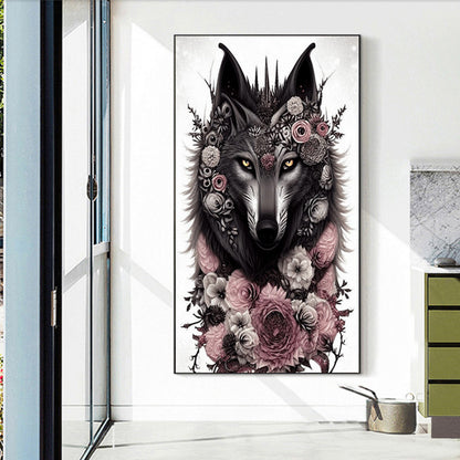 Wolf - Full Square Drill Diamond Painting 40*70CM