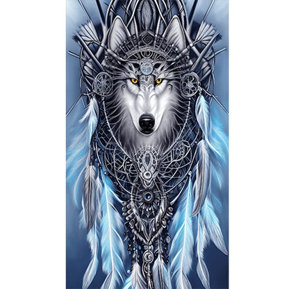 Wolf - Full Square Drill Diamond Painting 40*70CM