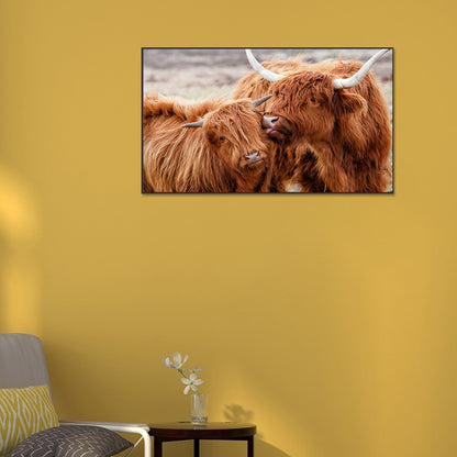 Highland Yak - Full Square Drill Diamond Painting 70*45CM