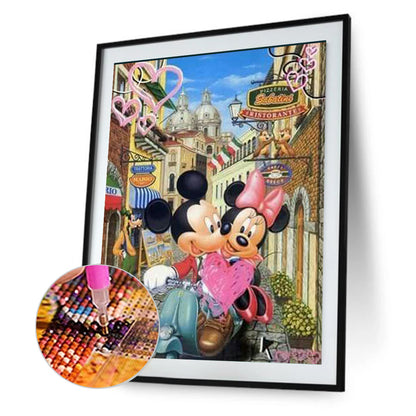 Disney Mickey Mouse - Full Round Drill Diamond Painting 40*50CM