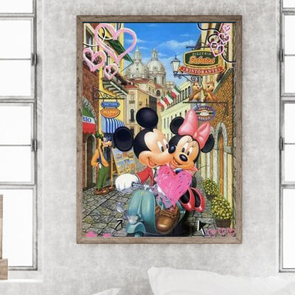 Disney Mickey Mouse - Full Round Drill Diamond Painting 40*50CM