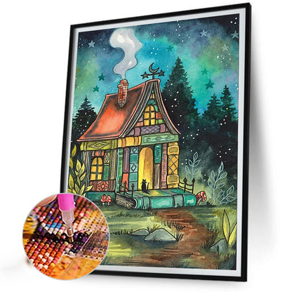 Spring Landscape - Full Round Drill Diamond Painting 30*40CM