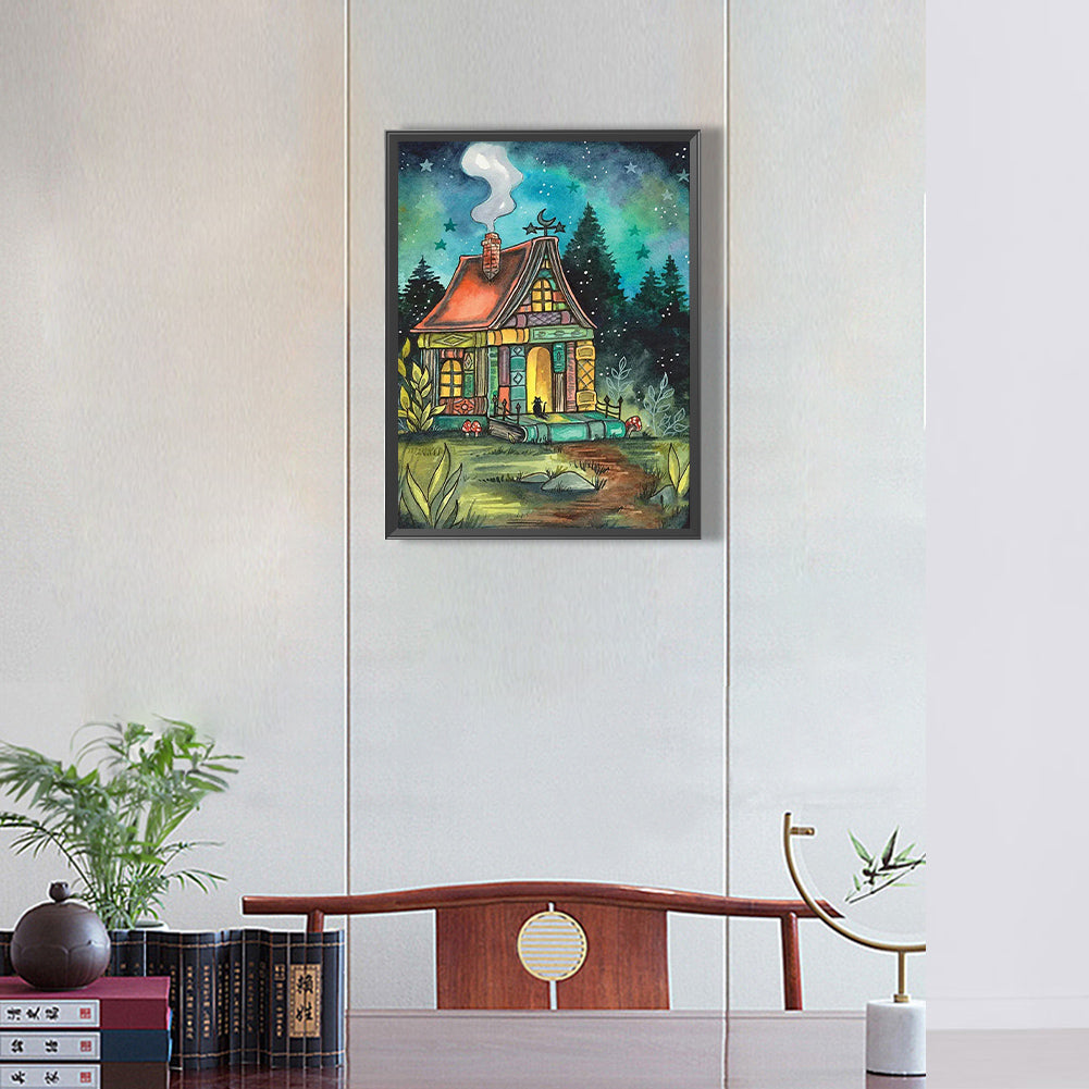 Spring Landscape - Full Round Drill Diamond Painting 30*40CM