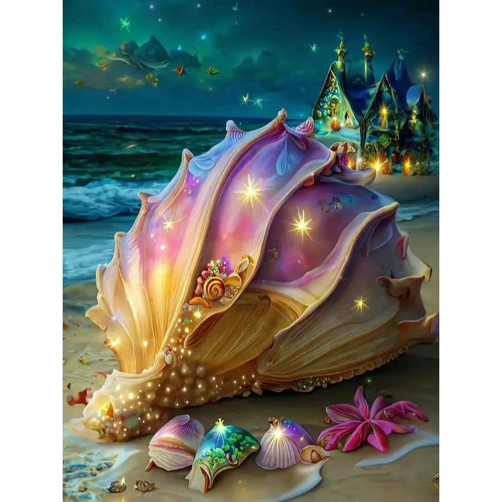 Shell Pearl - Full Round Drill Diamond Painting 30*40CM