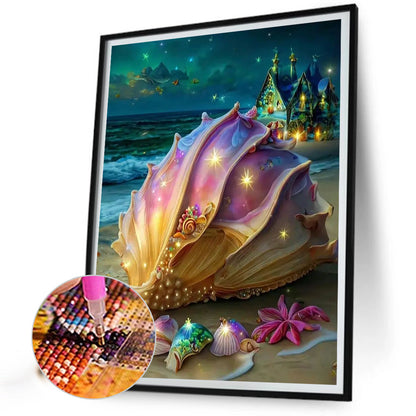 Shell Pearl - Full Round Drill Diamond Painting 30*40CM