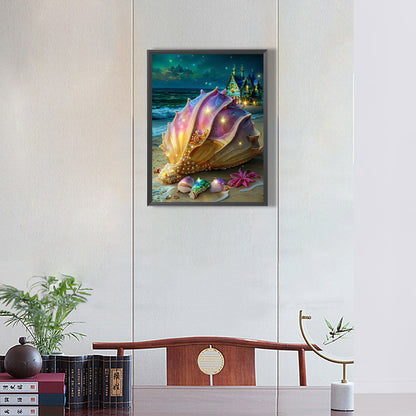 Shell Pearl - Full Round Drill Diamond Painting 30*40CM