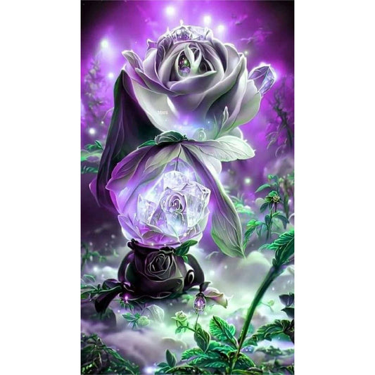 Dream Flower - Full Round Drill Diamond Painting 40*70CM