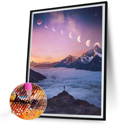 Landscape - Full Round Drill Diamond Painting 30*40CM