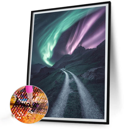 Landscape - Full Round Drill Diamond Painting 30*40CM