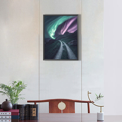 Landscape - Full Round Drill Diamond Painting 30*40CM