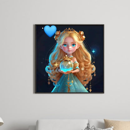 Blonde Princess - Full Square Drill Diamond Painting 40*40CM