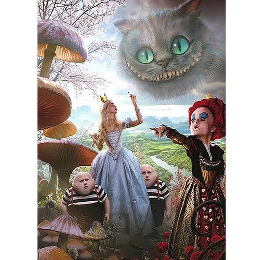 Alice In Wonderland - Full Round Drill Diamond Painting 40*50CM