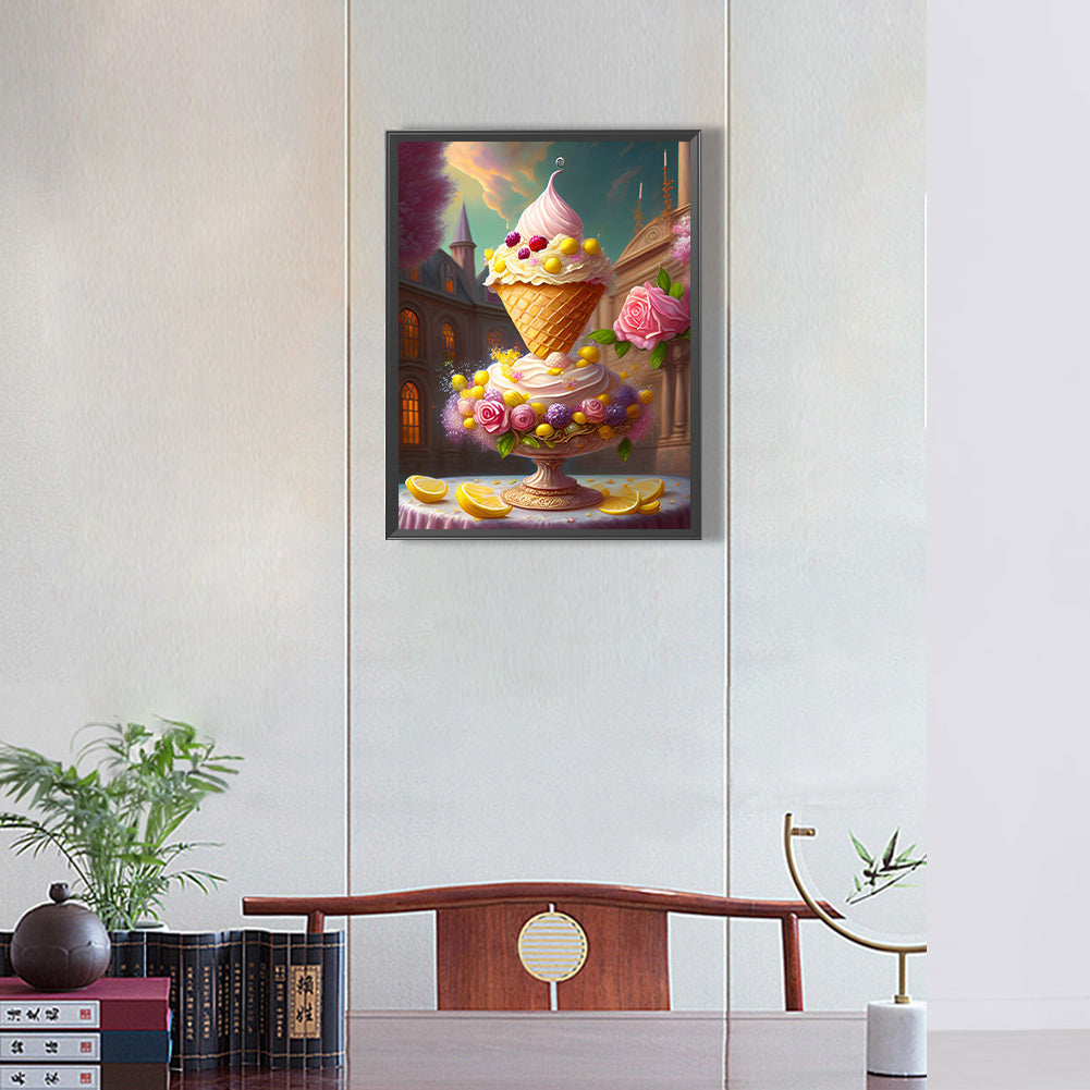 Princess Dessert - Full Round Drill Diamond Painting 30*40CM