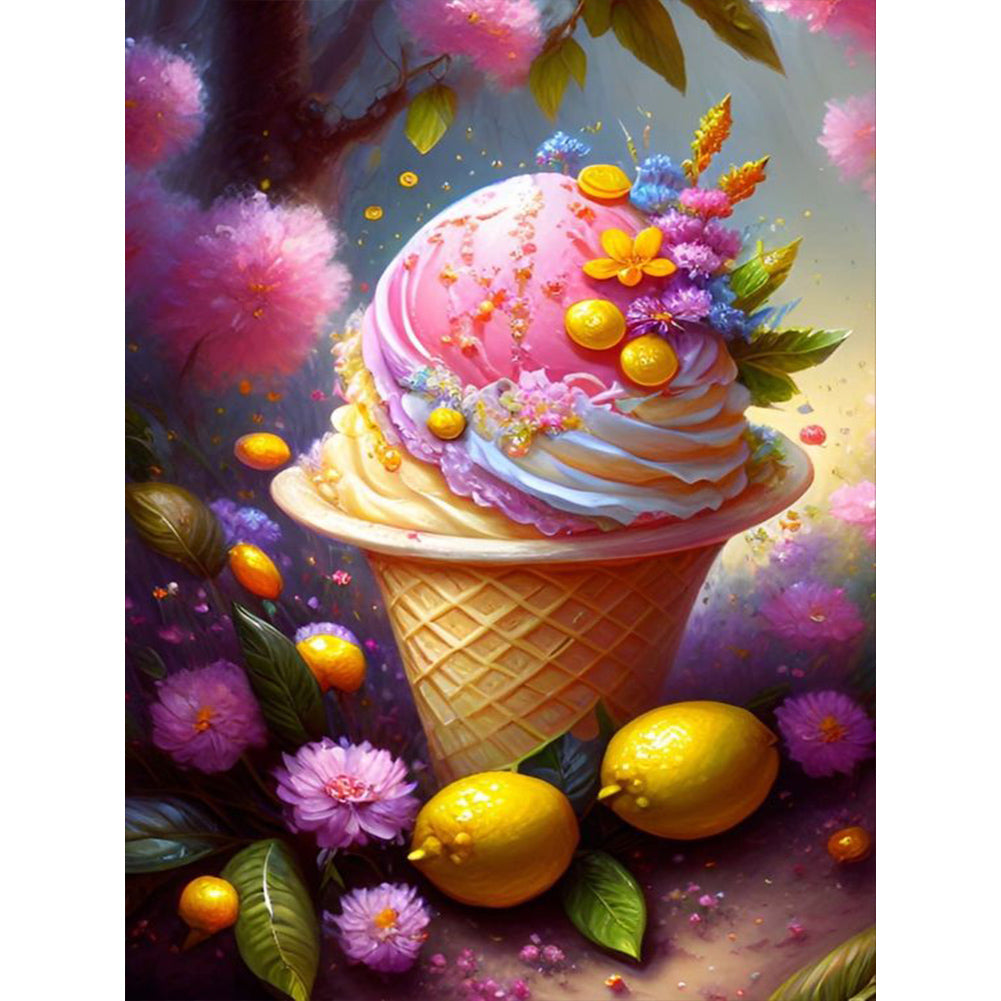 Princess Dessert - Full Round Drill Diamond Painting 30*40CM