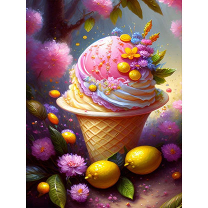 Princess Dessert - Full Round Drill Diamond Painting 30*40CM
