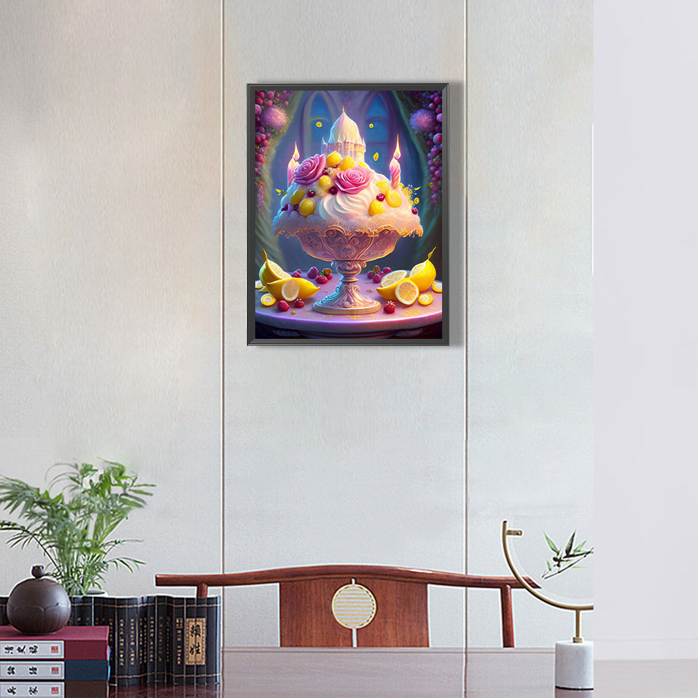 Princess Dessert - Full Round Drill Diamond Painting 30*40CM