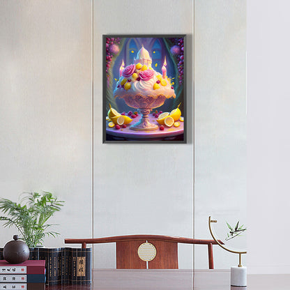 Princess Dessert - Full Round Drill Diamond Painting 30*40CM