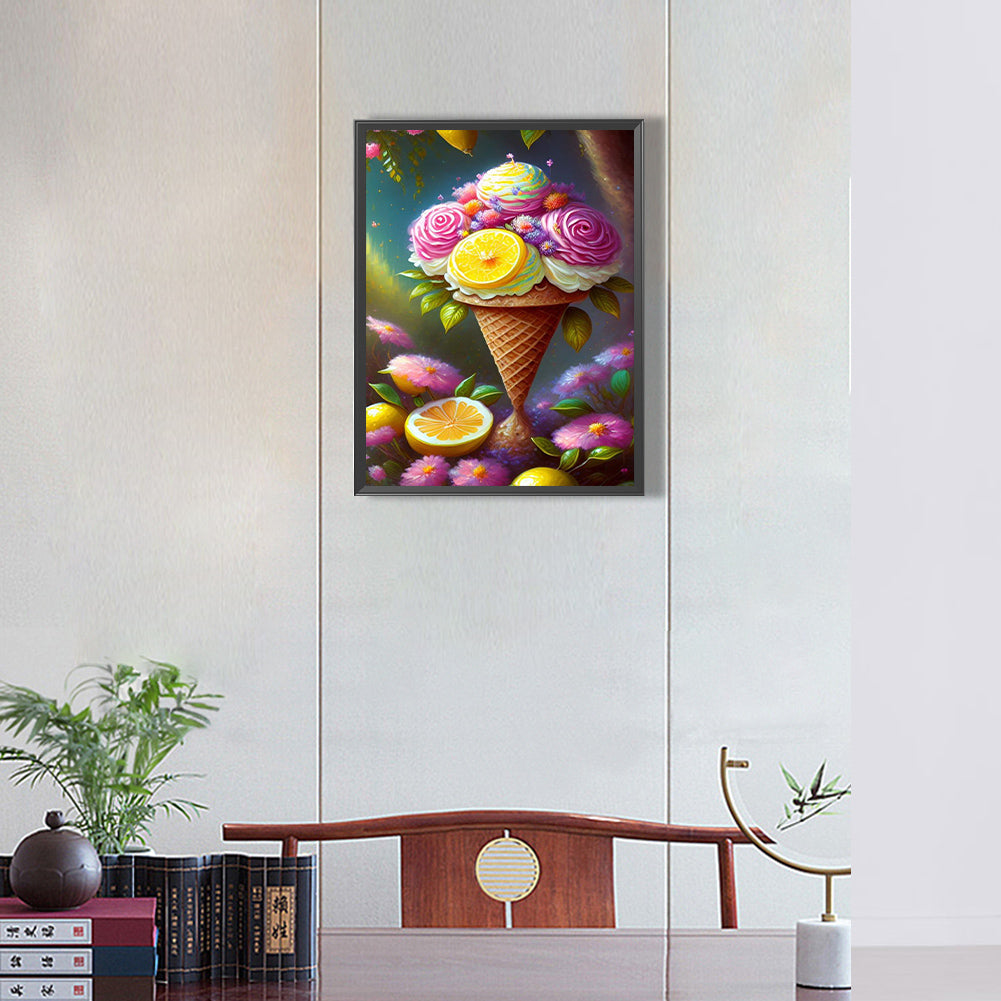 Princess Dessert - Full Round Drill Diamond Painting 30*40CM
