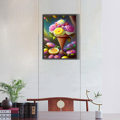 Princess Dessert - Full Round Drill Diamond Painting 30*40CM