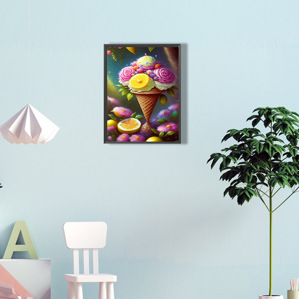 Princess Dessert - Full Round Drill Diamond Painting 30*40CM