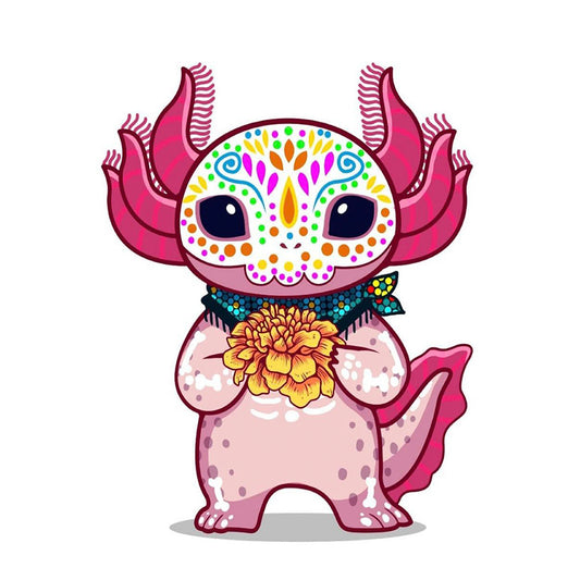 Pink Stitch - Full Round Drill Diamond Painting 30*30CM