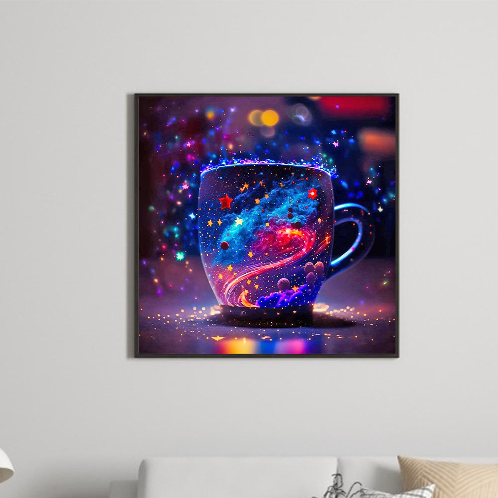 Star Cup - Full Round Drill Diamond Painting 30*30CM