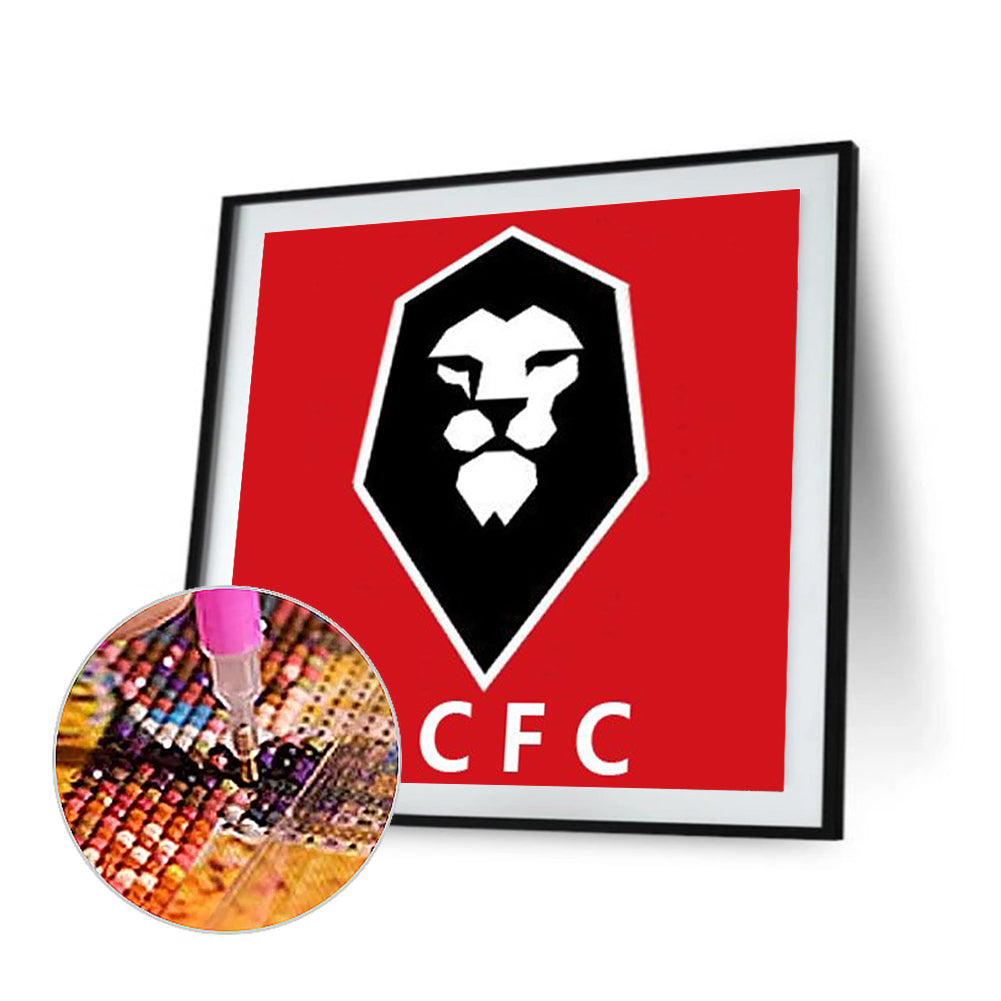 Salford City Football Club - Full Round Drill Diamond Painting 30*30CM