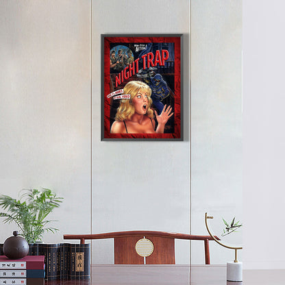 Midnight Trap - Full Round Drill Diamond Painting 30*40CM
