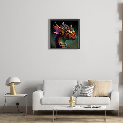 Color Dragon - Full Round Drill Diamond Painting 30*30CM