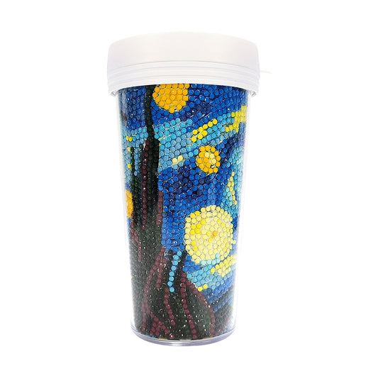 DIY Crystal Diamond Water Bottle Leak Proof BPA Free for Fitness Sports Outdoors