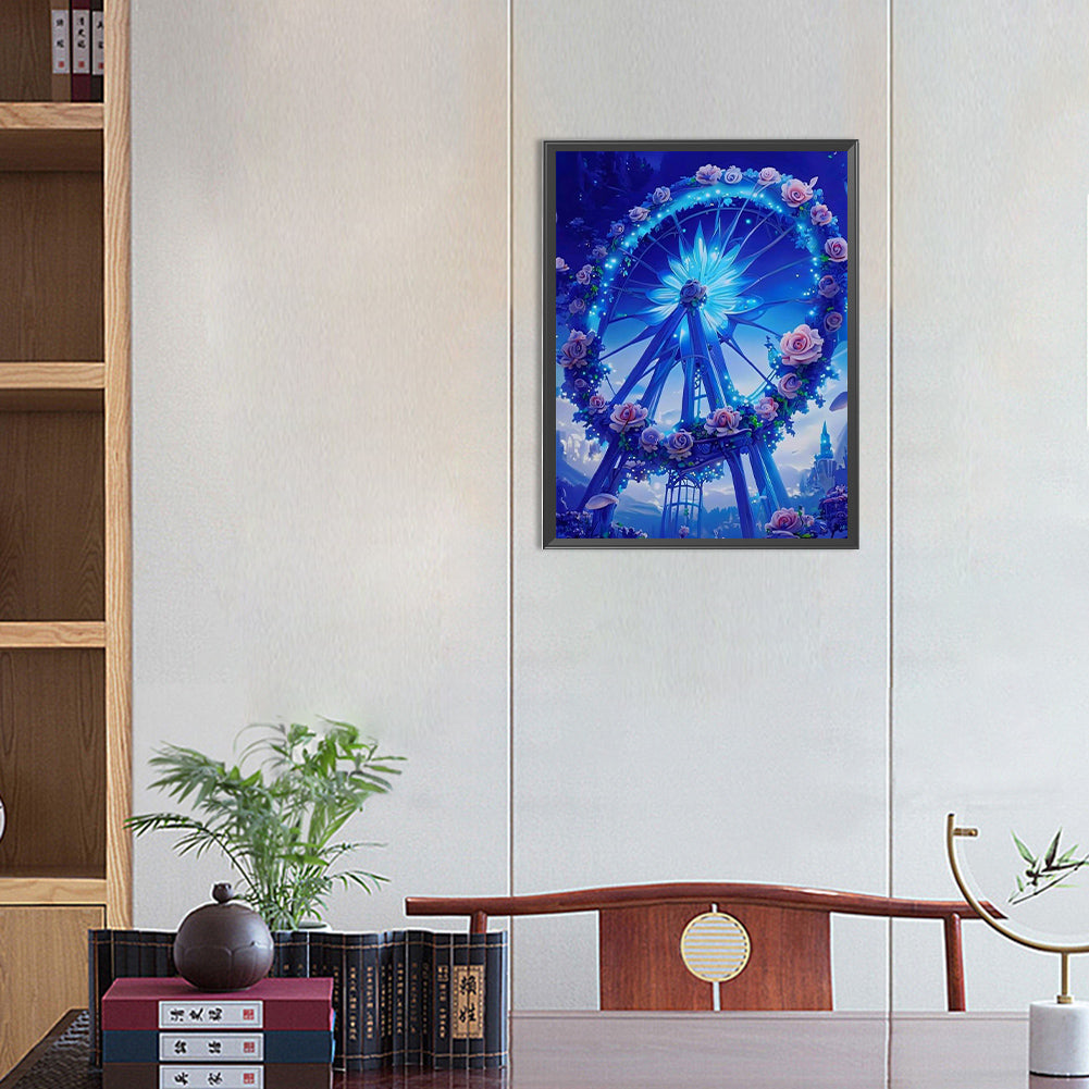 Ferris Wheel - Full Round Drill Diamond Painting 30*40CM