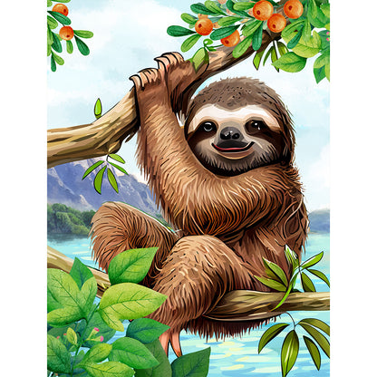 Sloth - Full Round Drill Diamond Painting 30*40CM