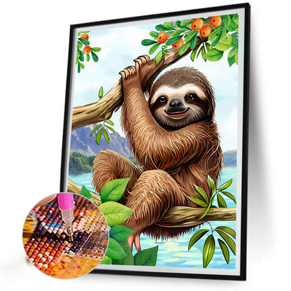 Sloth - Full Round Drill Diamond Painting 30*40CM