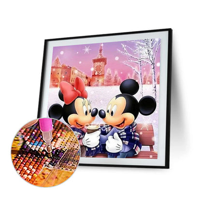 Mickey Mouse - Full Round Drill Diamond Painting 50*50CM