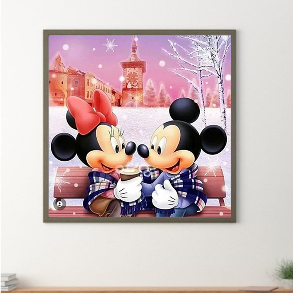 Mickey Mouse - Full Round Drill Diamond Painting 50*50CM