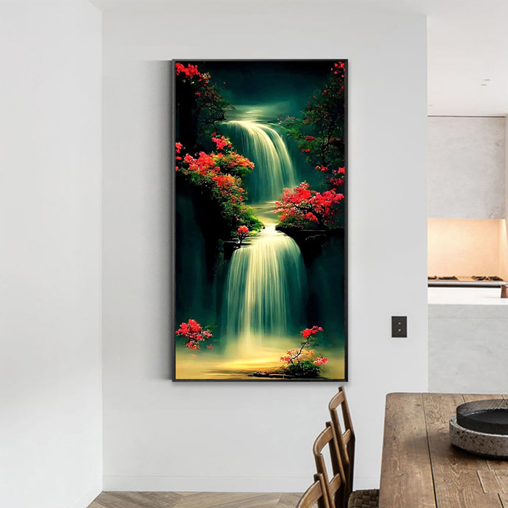 Moonlight Falls - Full Square Drill Diamond Painting 40*70CM