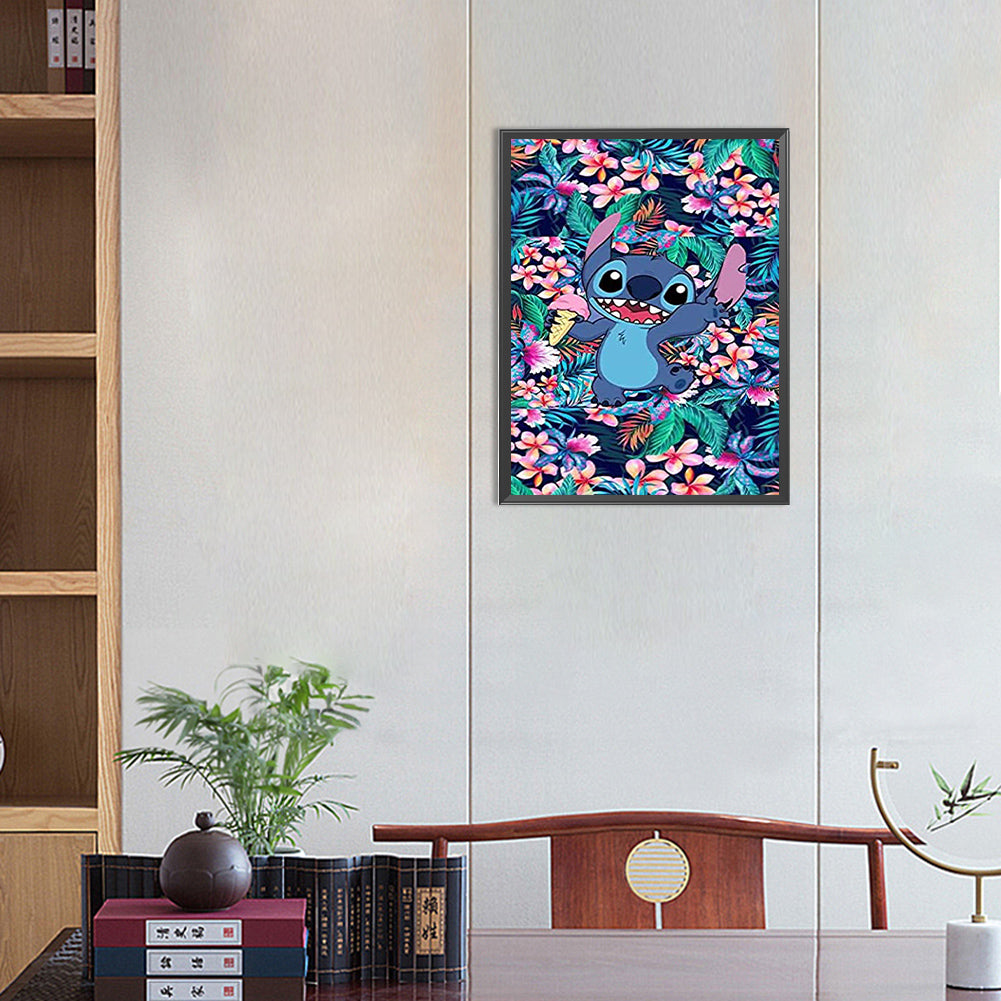 Stitch - Full Round Drill Diamond Painting 30*40CM