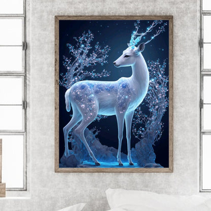 Fantasy Elk - Full Round Drill Diamond Painting 30*40CM