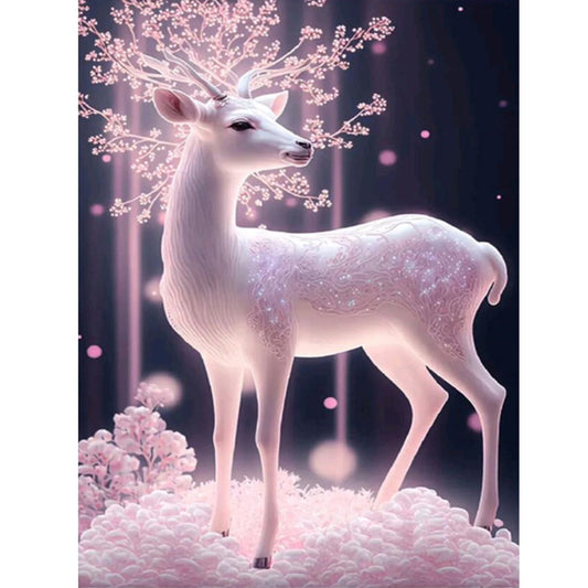 Fantasy Elk - Full Round Drill Diamond Painting 30*40CM