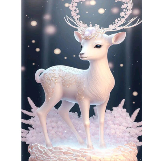 Fantasy Elk - Full Round Drill Diamond Painting 30*40CM