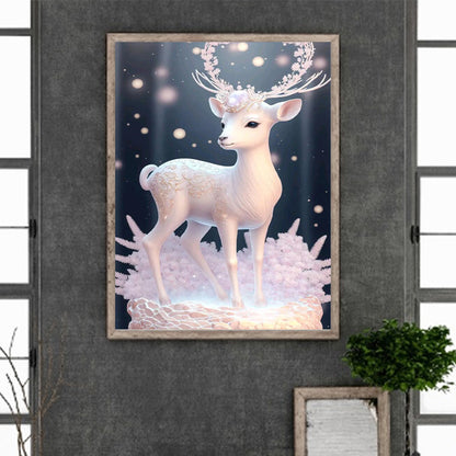 Fantasy Elk - Full Round Drill Diamond Painting 30*40CM