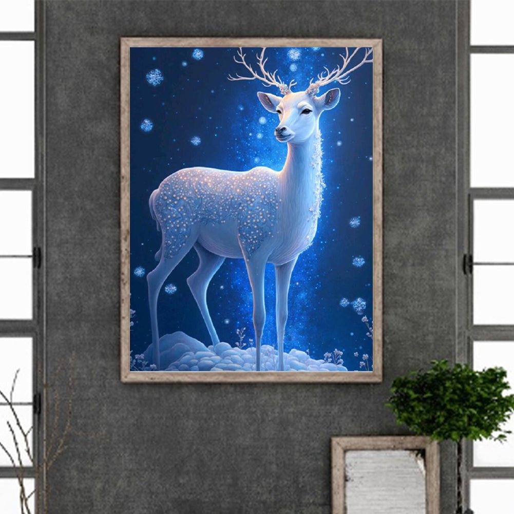 Fantasy Elk - Full Round Drill Diamond Painting 30*40CM