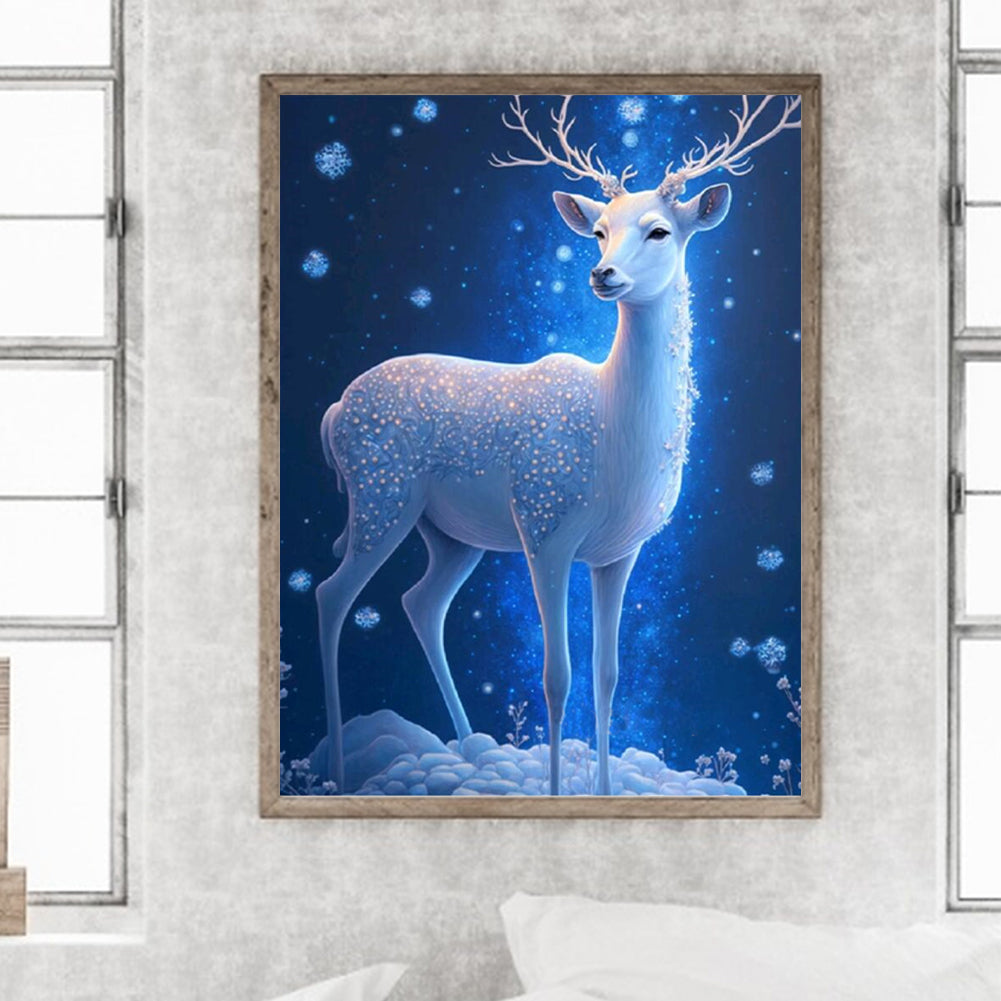 Fantasy Elk - Full Round Drill Diamond Painting 30*40CM