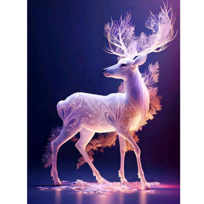 Fantasy Elk - Full Round Drill Diamond Painting 30*40CM