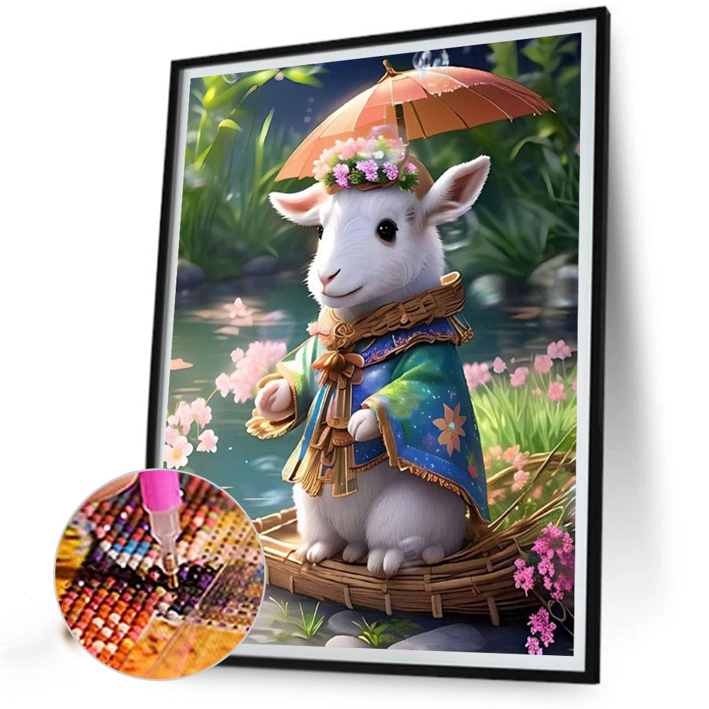 Animals On Board - Aries - Full Square Drill Diamond Painting 30*40CM